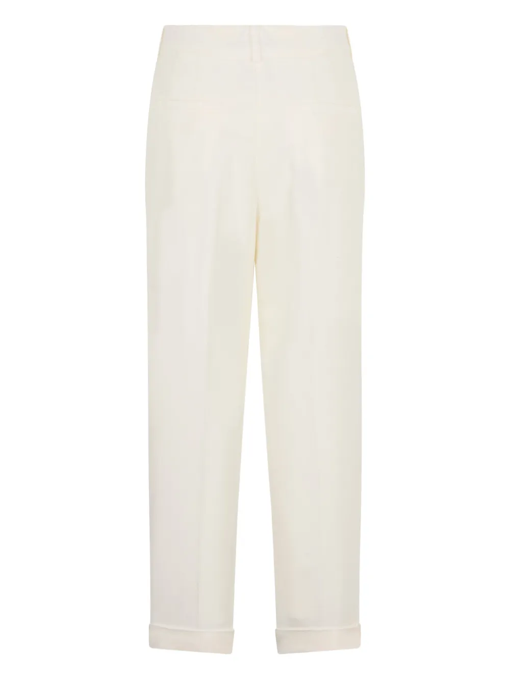 Peserico cuffed trousers - Beige