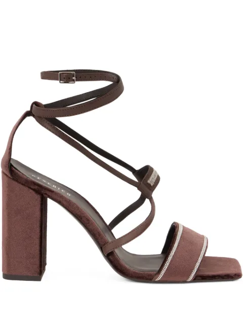 Peserico criss-cross strap sandals