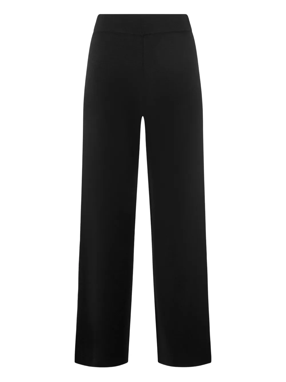 Peserico high-waisted trousers - Zwart