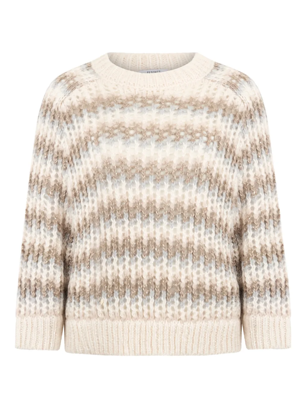 Peserico striped sweater - Toni neutri