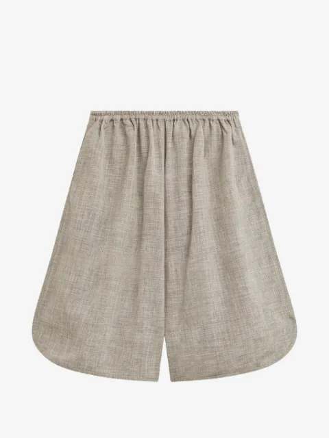 The Frankie Shop shorts con pretina elástica y dobladillo curvo
