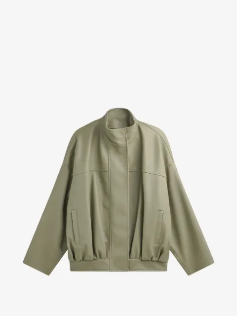 The Frankie Shop Veren panelled bomber jacket
