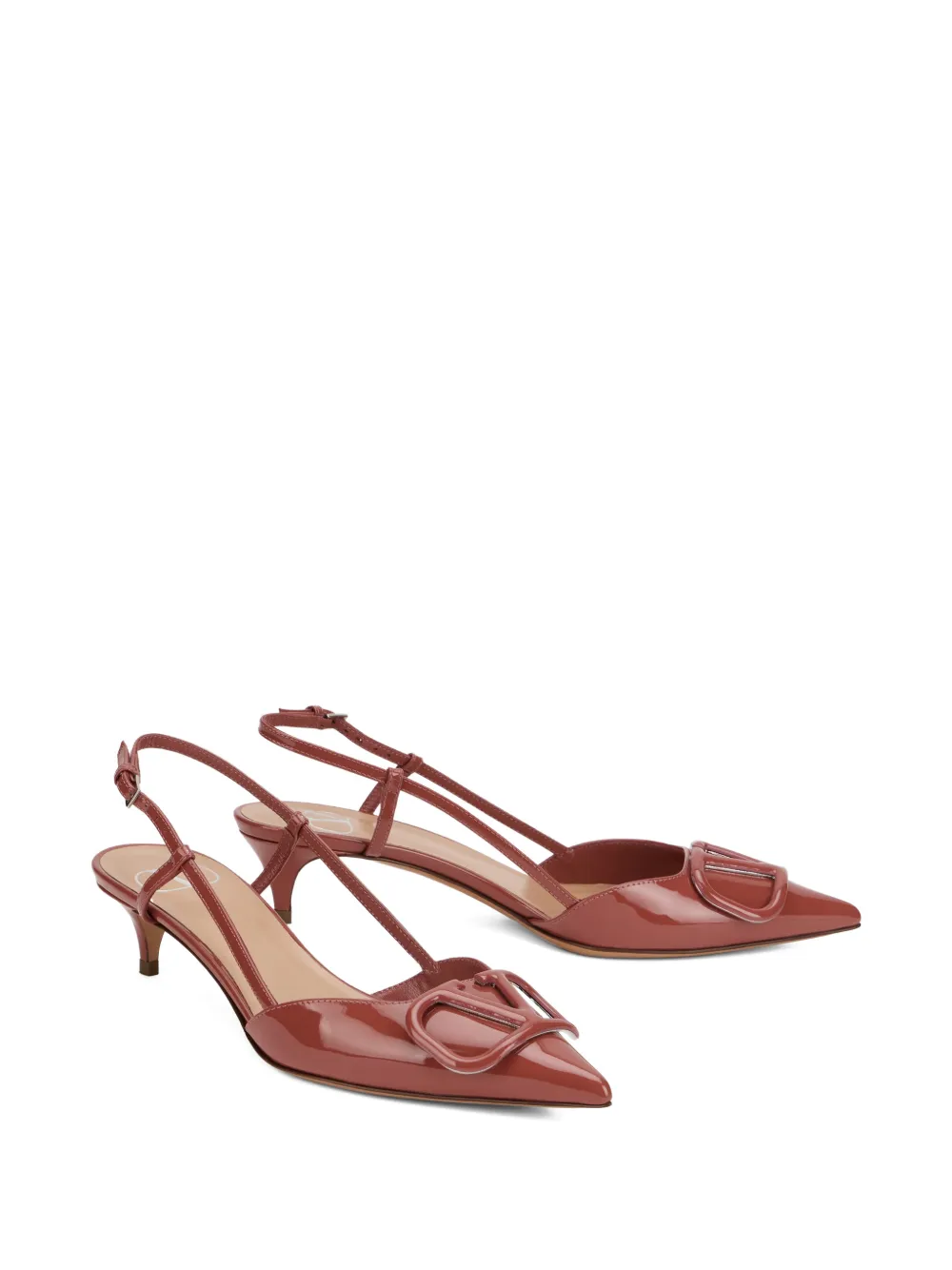 Valentino Garavani VLogo strap pumps Bruin