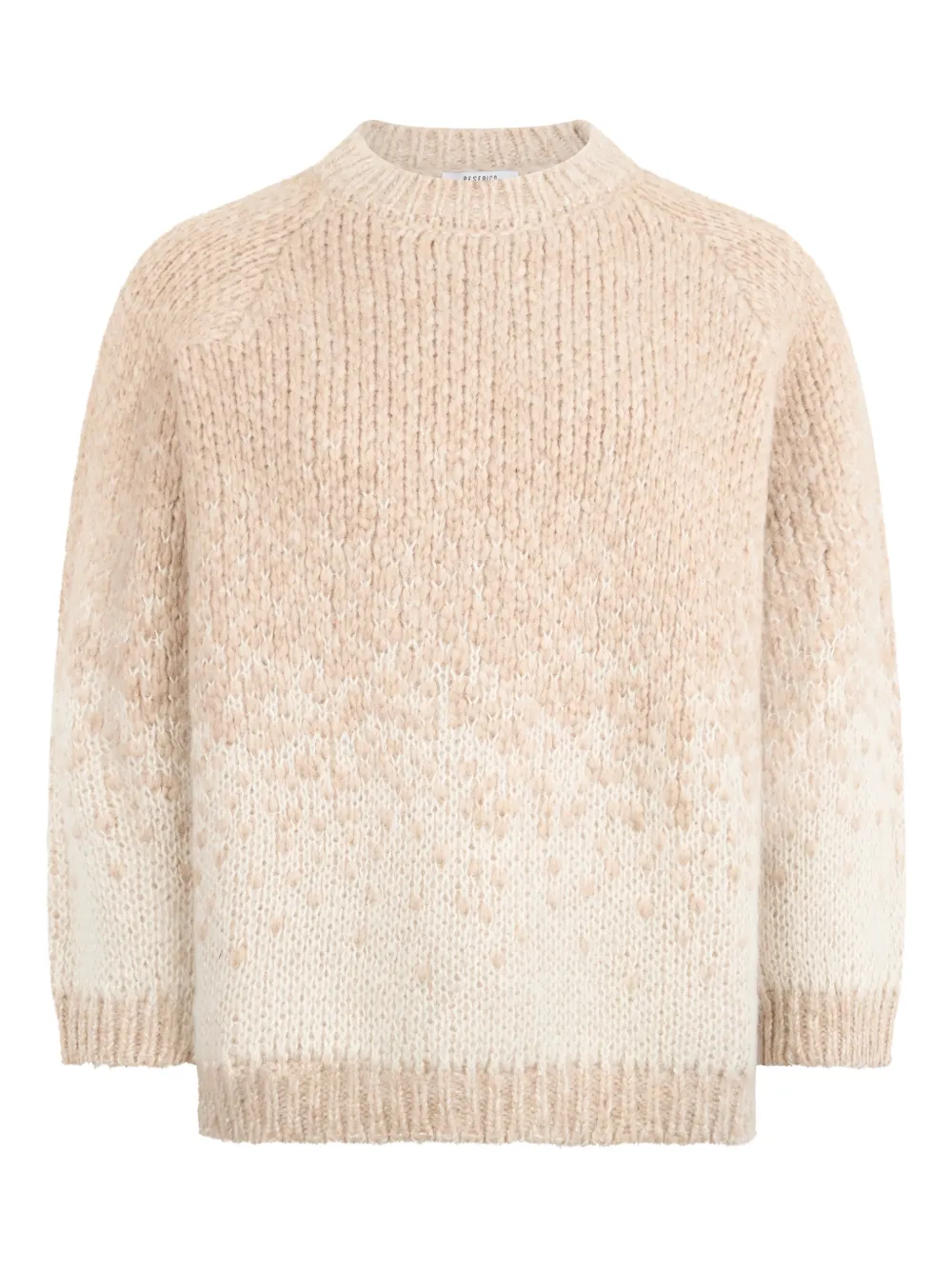 Peserico round-neck sweater - Toni neutri