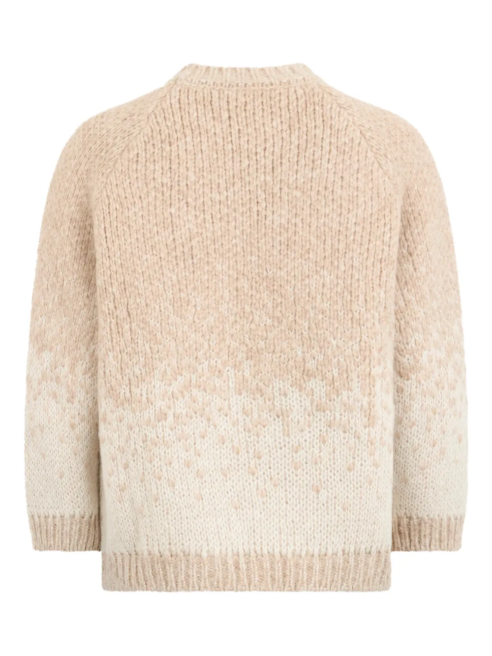 Peserico Sweater met ronde hals Beige
