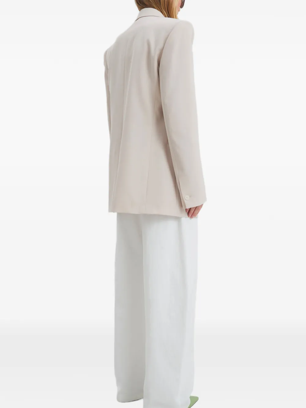 The Frankie Shop Monterey blazer met dubbele rij knopen Roze