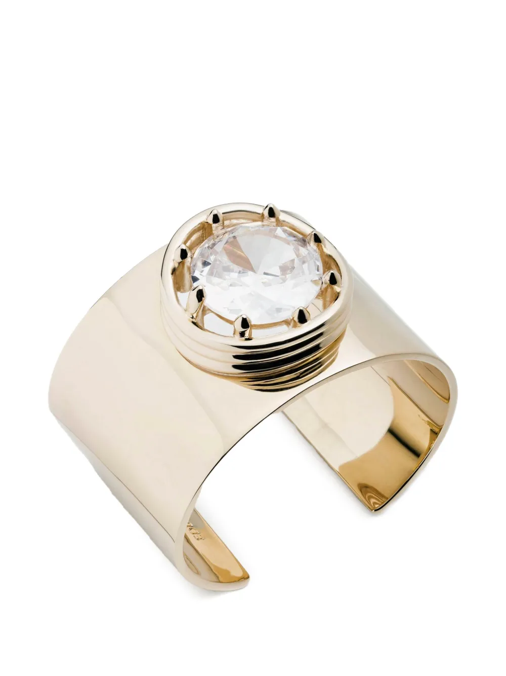Eddie Borgo crystal cuff bracelet - Gold
