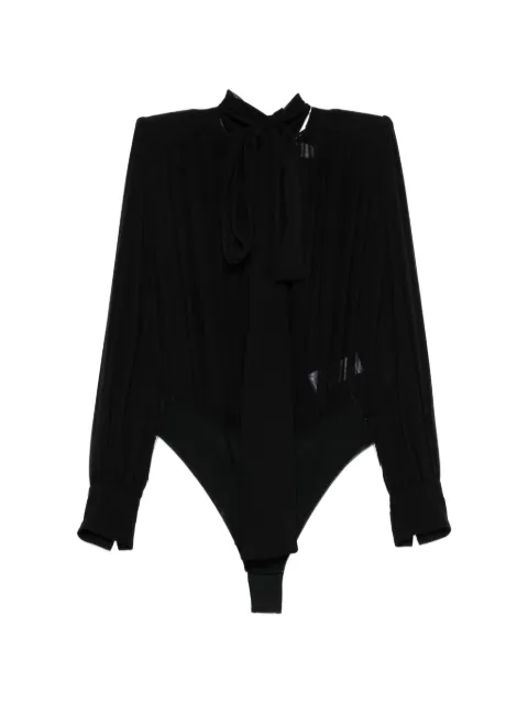 Elisabetta Franchi tie-neck bodysuit