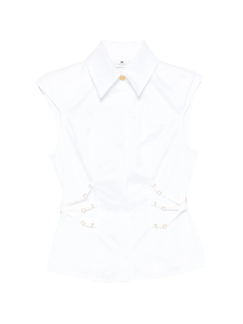 Elisabetta Franchi sleeveless shirt - Bianco