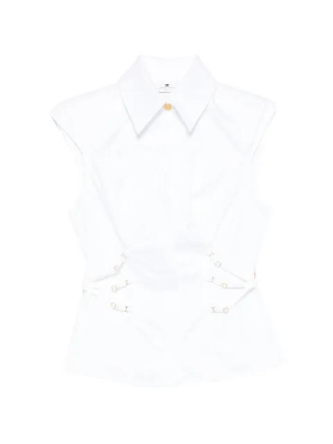 Elisabetta Franchi chemise à design sans manches