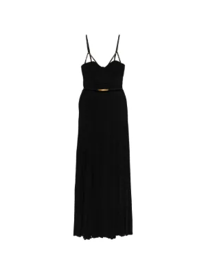 Elisabetta Franchi ノースリーブ ドレス | ブラック | FARFETCH JP