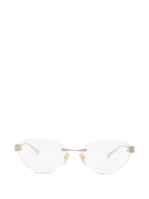 Balenciaga Eyewear rimless glasses