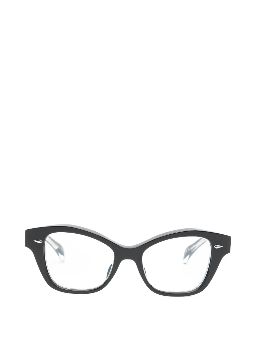 Takaori cat-eye frames glasses - Nero