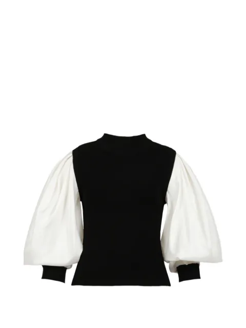 Simkhai Jackie サテンスリーブ トップ