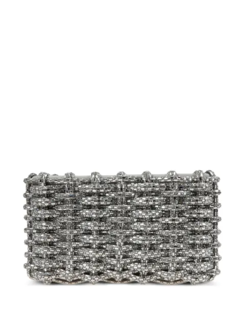 Simkhai Morgan woven clutch bag