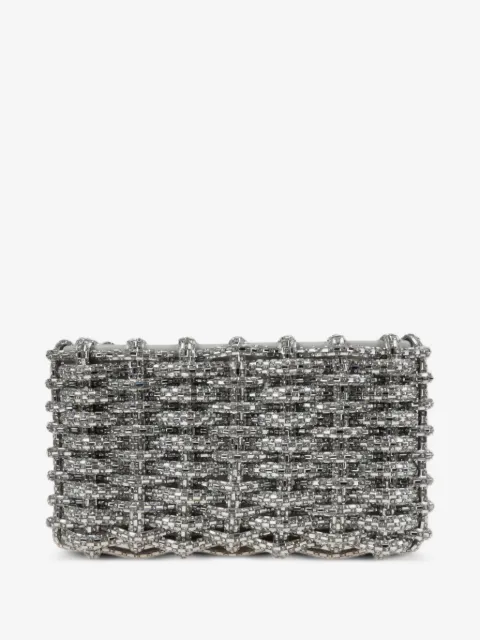SIMKHAI  Morgan woven clutch bag