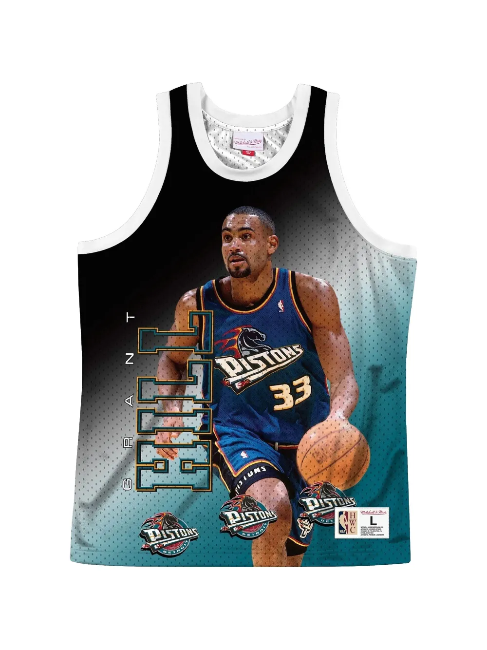 Mitchell & Ness x NBA T-shirt Behind The Back - Blu