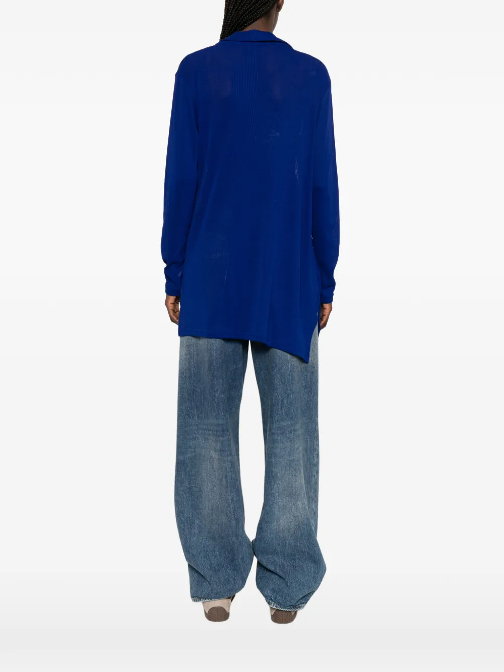 Y's Vest met V-hals Blauw