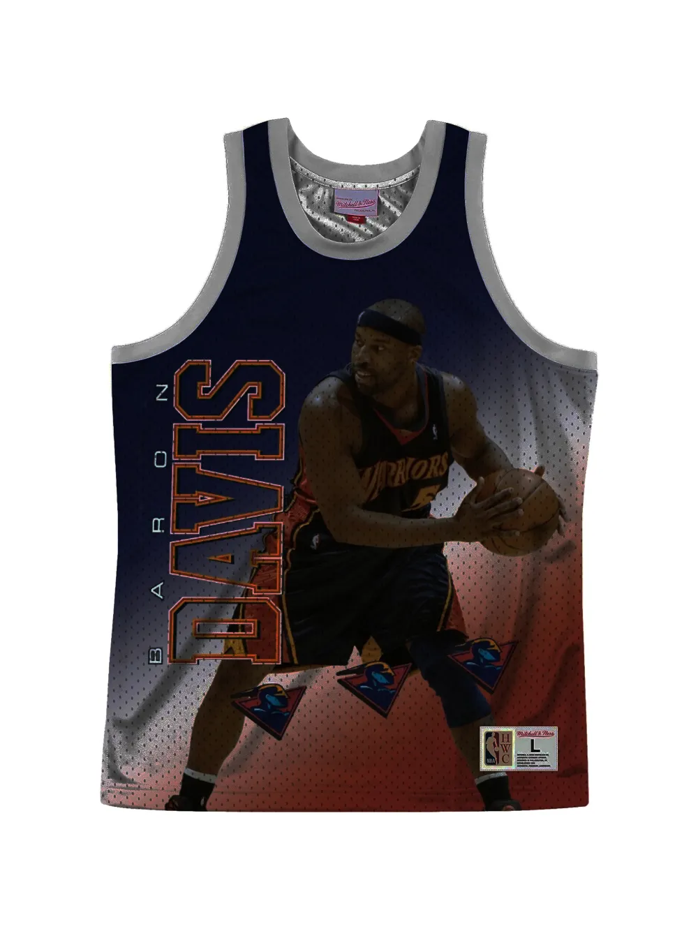 Mitchell & Ness x NBA Canotta Behind The Back - Blu