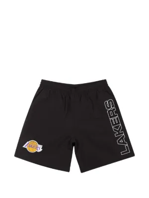 Supreme x Mitchell ＆ Ness ロゴ ショートパンツ | ブラック