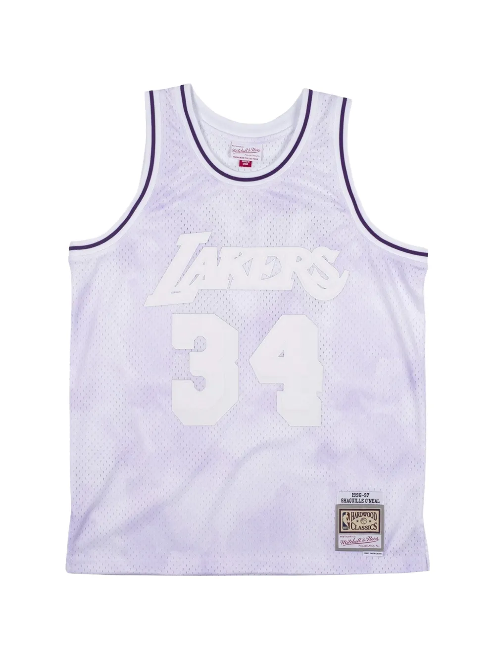 Mitchell & Ness T-shirt NBA Los Angeles Lakers Shaquille O'Neal - Bianco