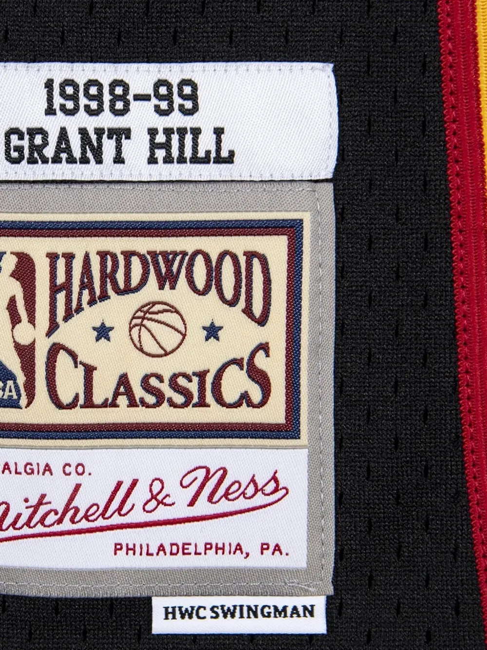 Mitchell & Ness x NBA Grant Hill Reload Swingman tanktop met nummerprint Zwart