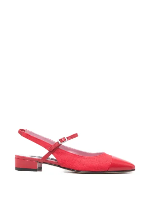 Carel Paris Oceano cap-toe flat pumps