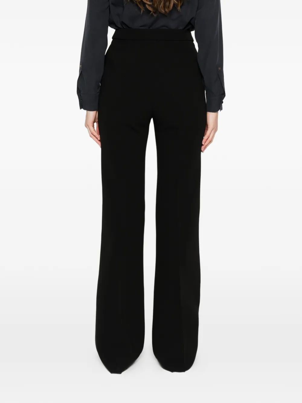 Max Mara Flared broek Zwart