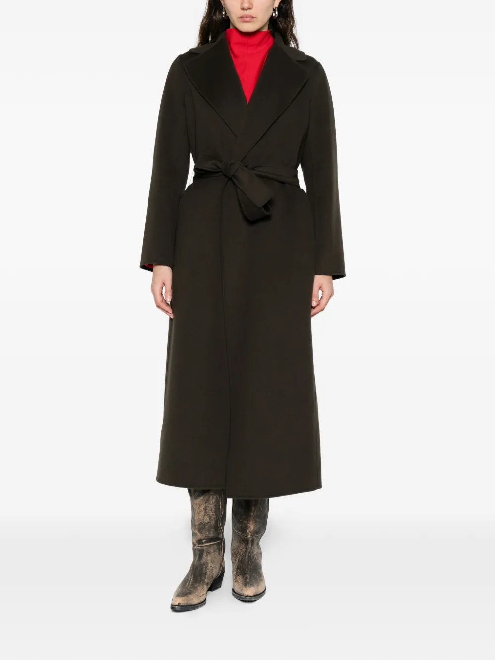 Notched-Lapel Coat