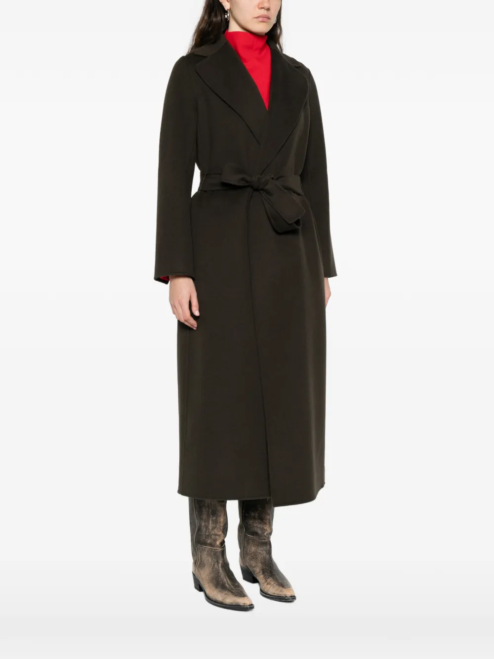Notched-Lapel Coat