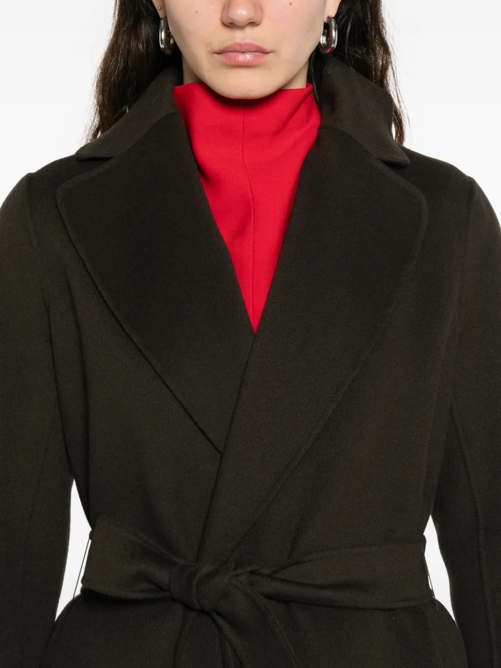 Notched-Lapel Coat
