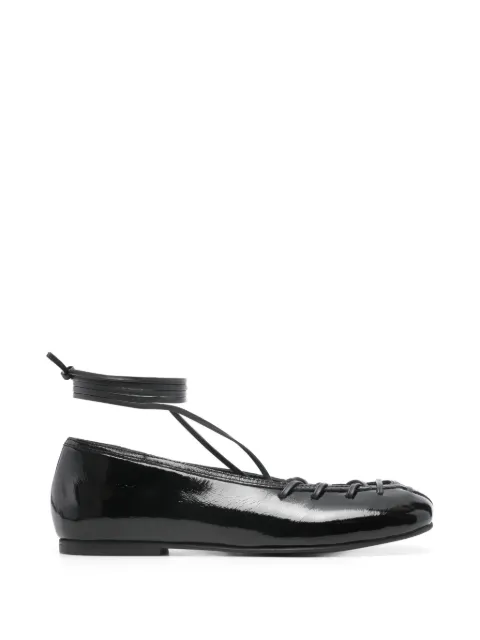 ALOHAS Bumi lace-up ballet flats