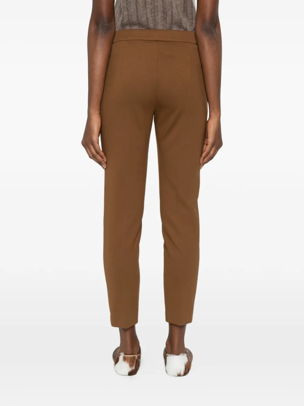 Max Mara Pegno broek met zak Beige