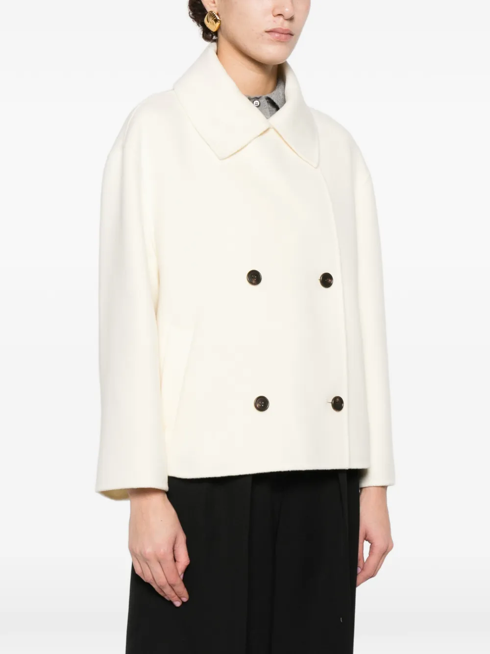  Arma Buttoned Jacket - Neutrals 