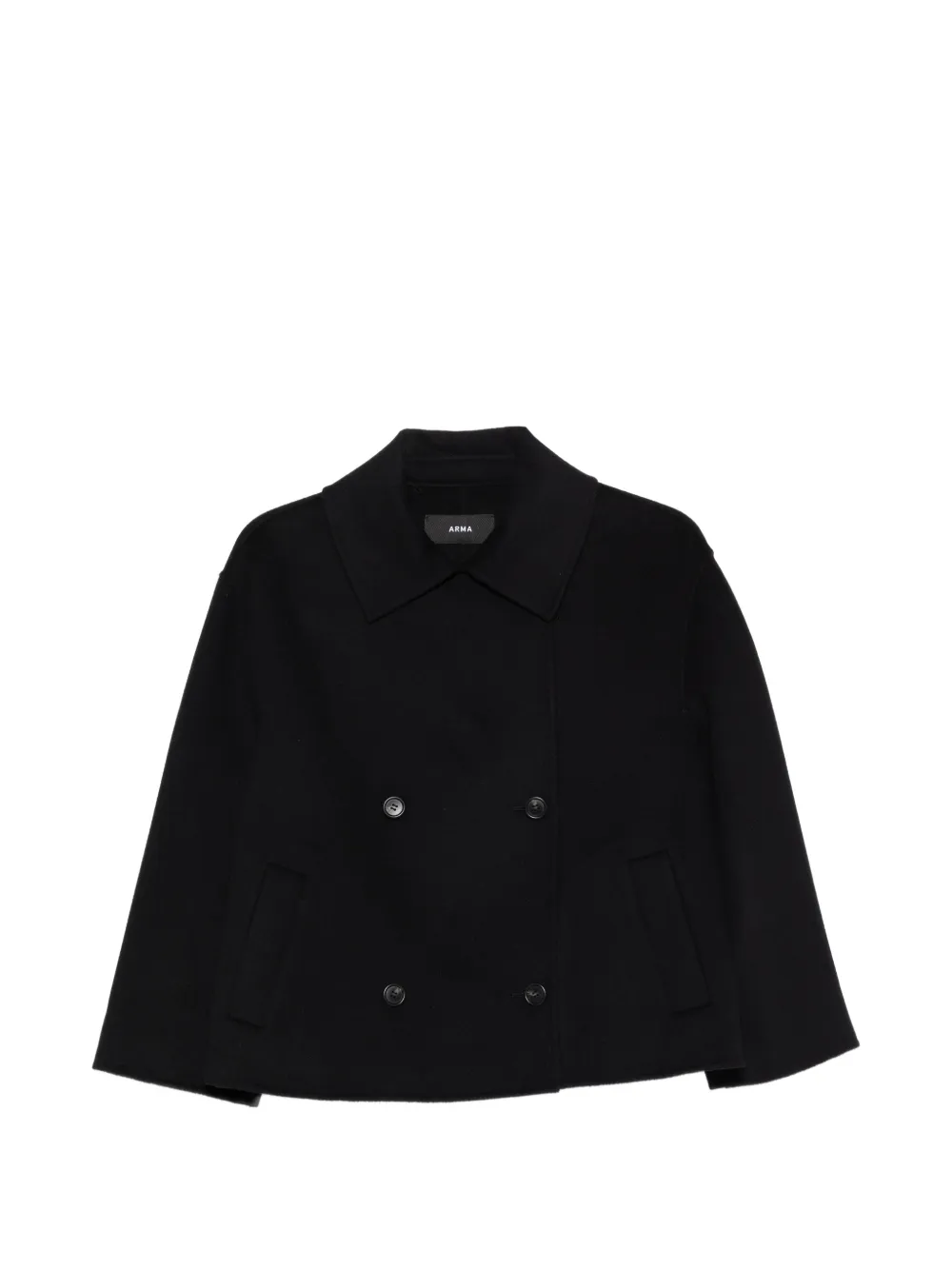 Arma double-breasted jacket - Nero