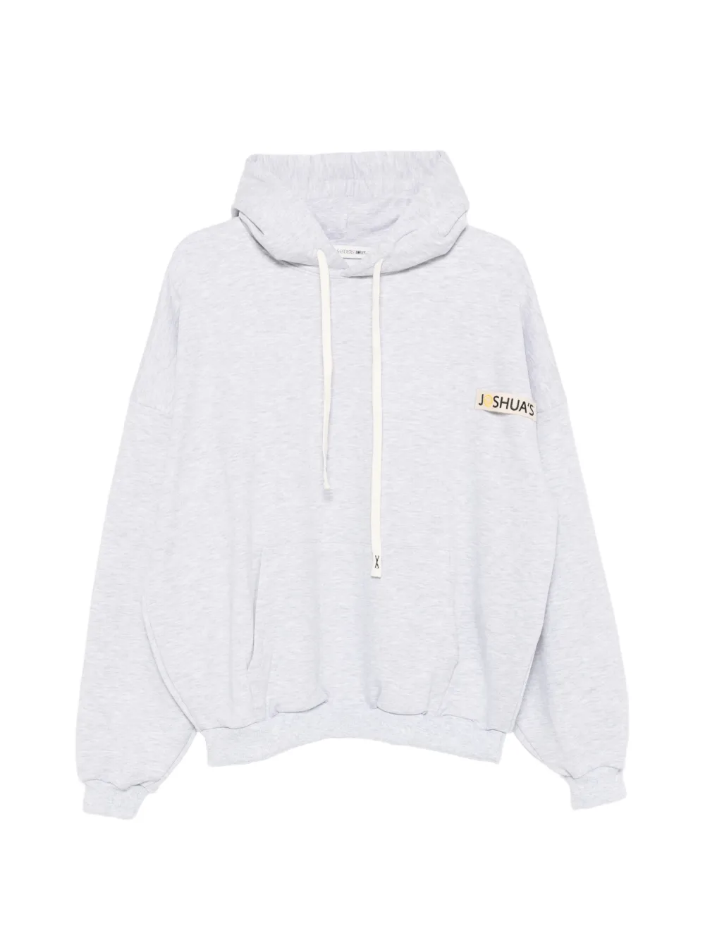 Joshua Sanders x Smiley patch hoodie - Grey
