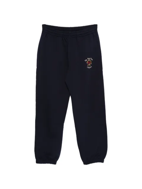 Drôle De Monsieur floral embroidered track pants