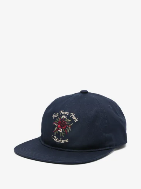 Drôle De Monsieur Casquette Slogan Rose cap hat
