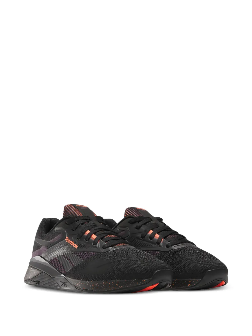 Reebok Nano x4 low-tops sneakers Zwart