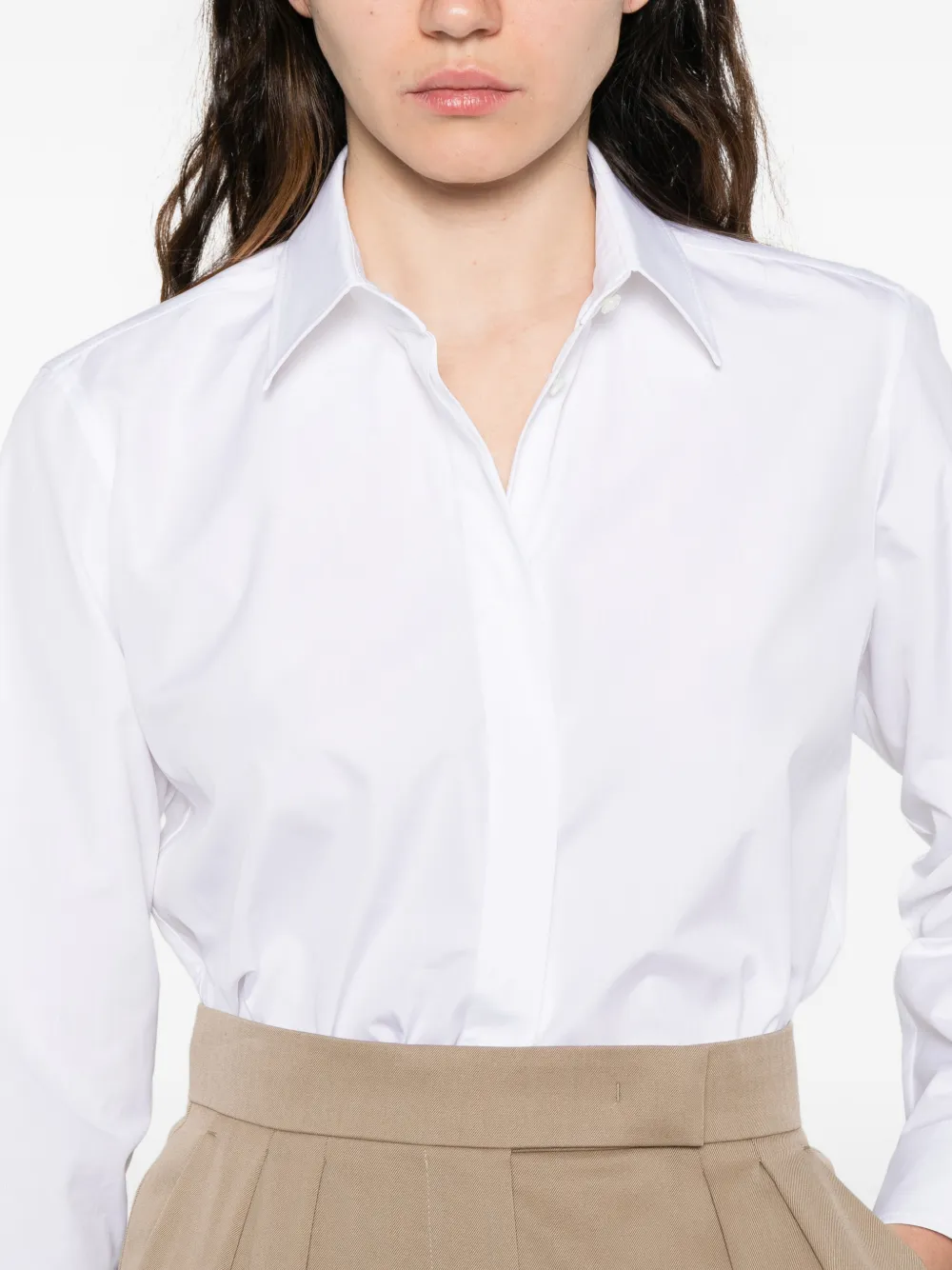 Maroso Collared Cotton Shirt