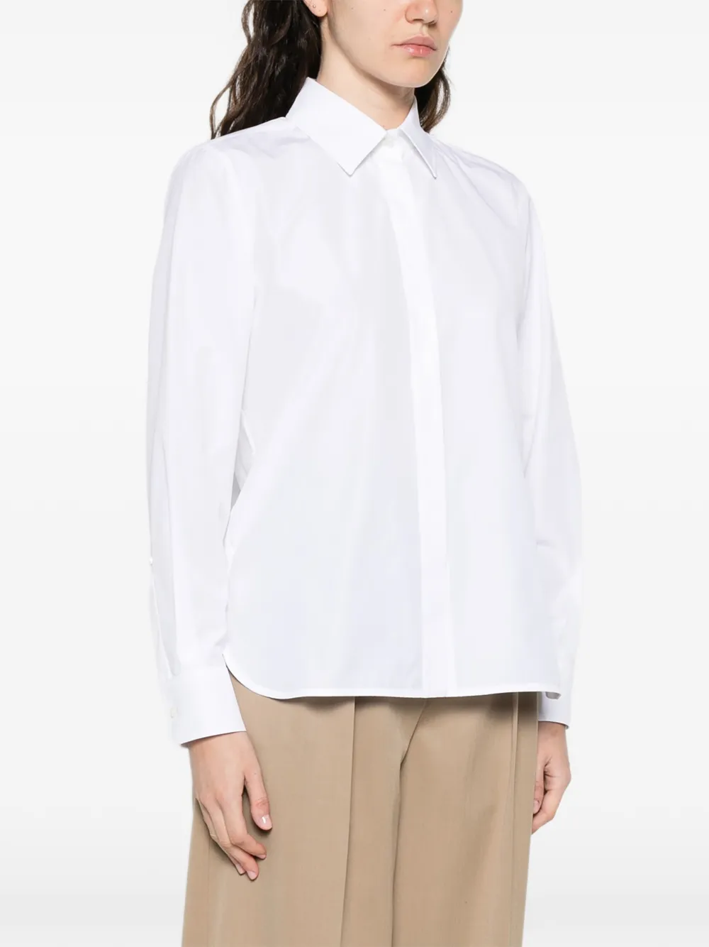 Maroso Collared Cotton Shirt