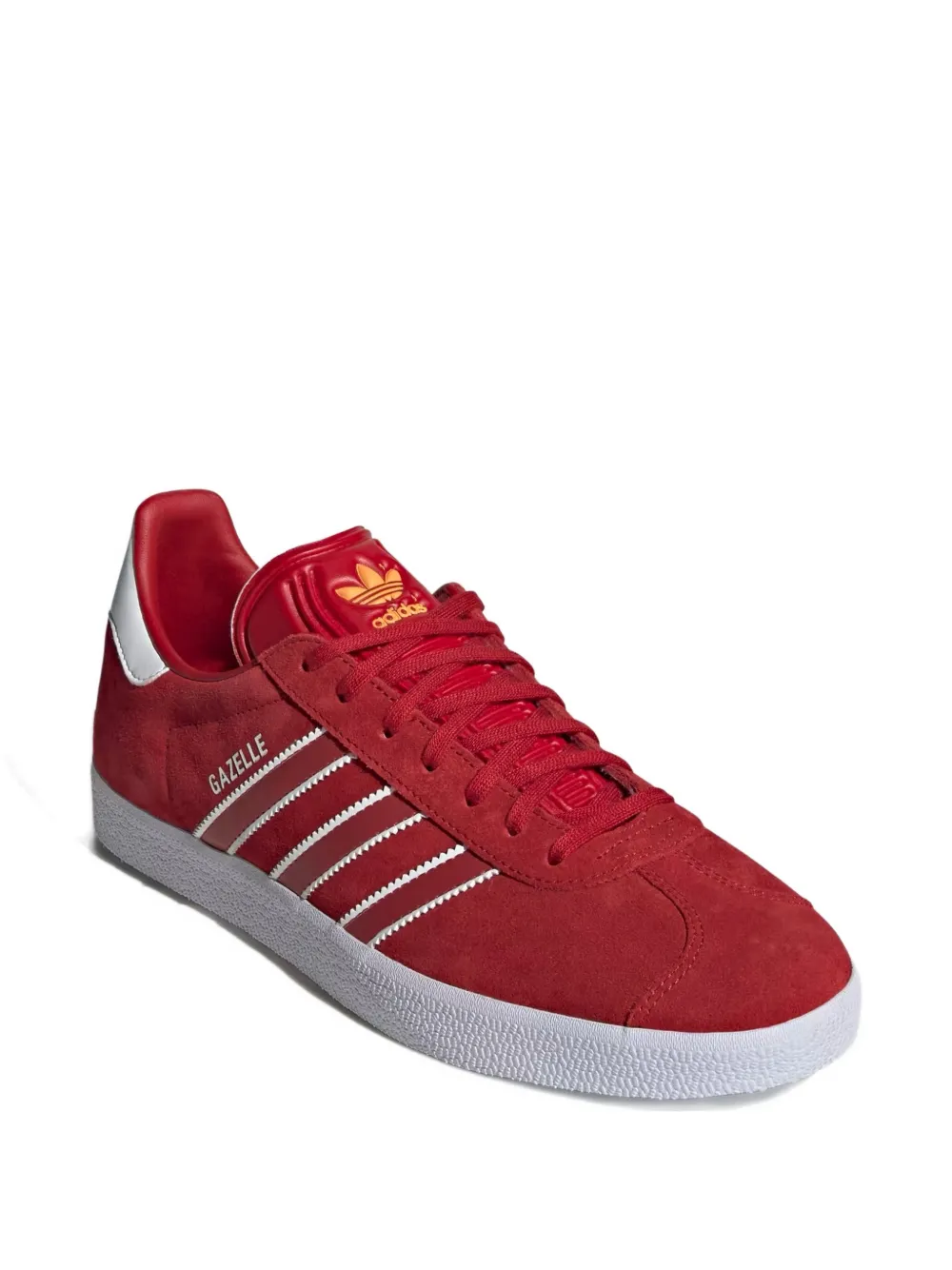 adidas Gazelle gestreepte sneakers Rood