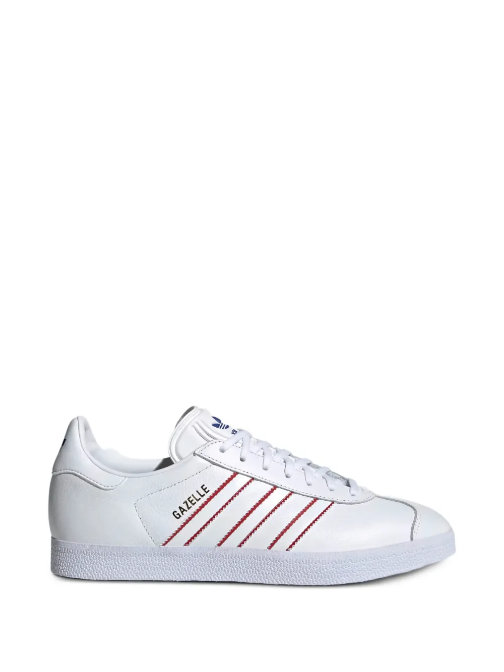 adidas striped gazelle low-top sneakers - Bianco
