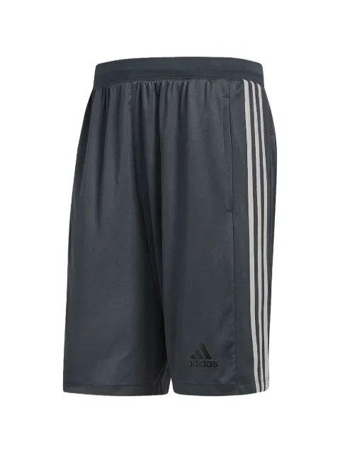 adidas shorts con motivo de rayas
