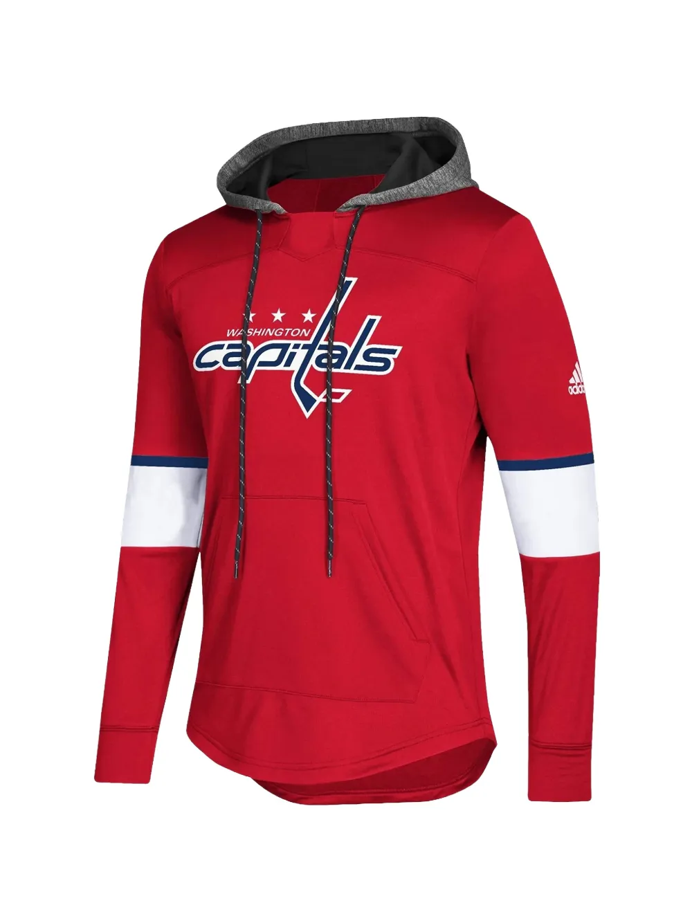 adidas Hockey Hoodie aus Jersey - Rot