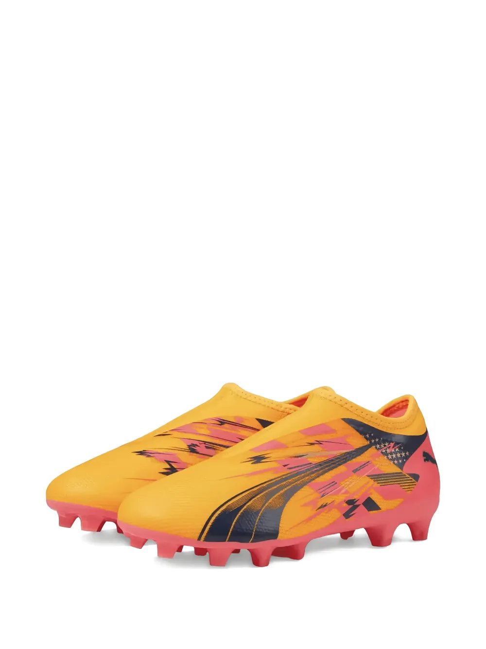 Puma Kids Grafische sneakers Geel