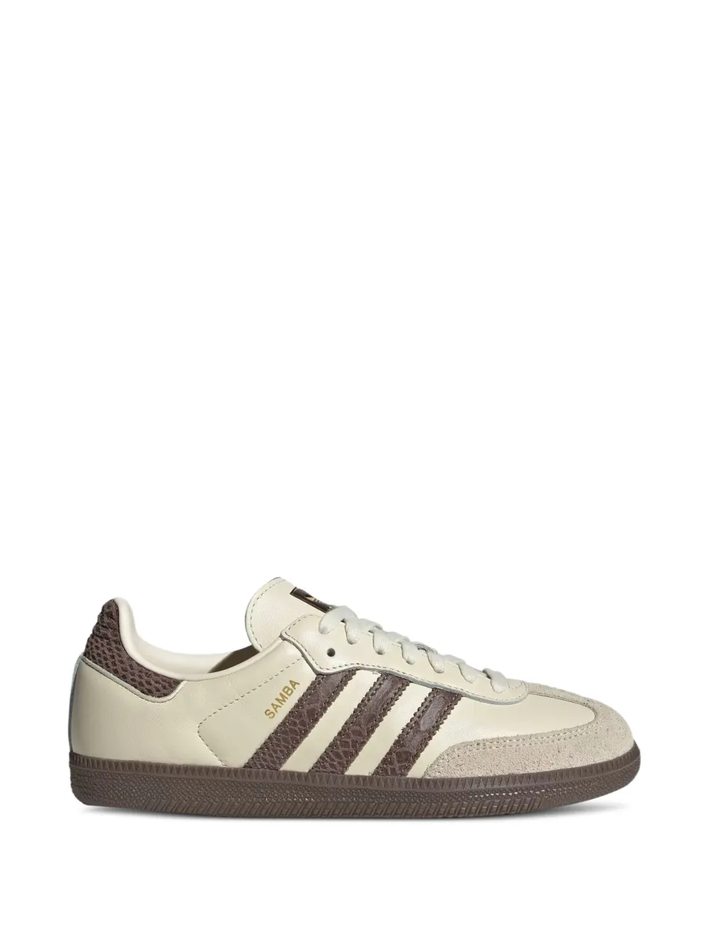 adidas Samba gestreepte sneakers Beige