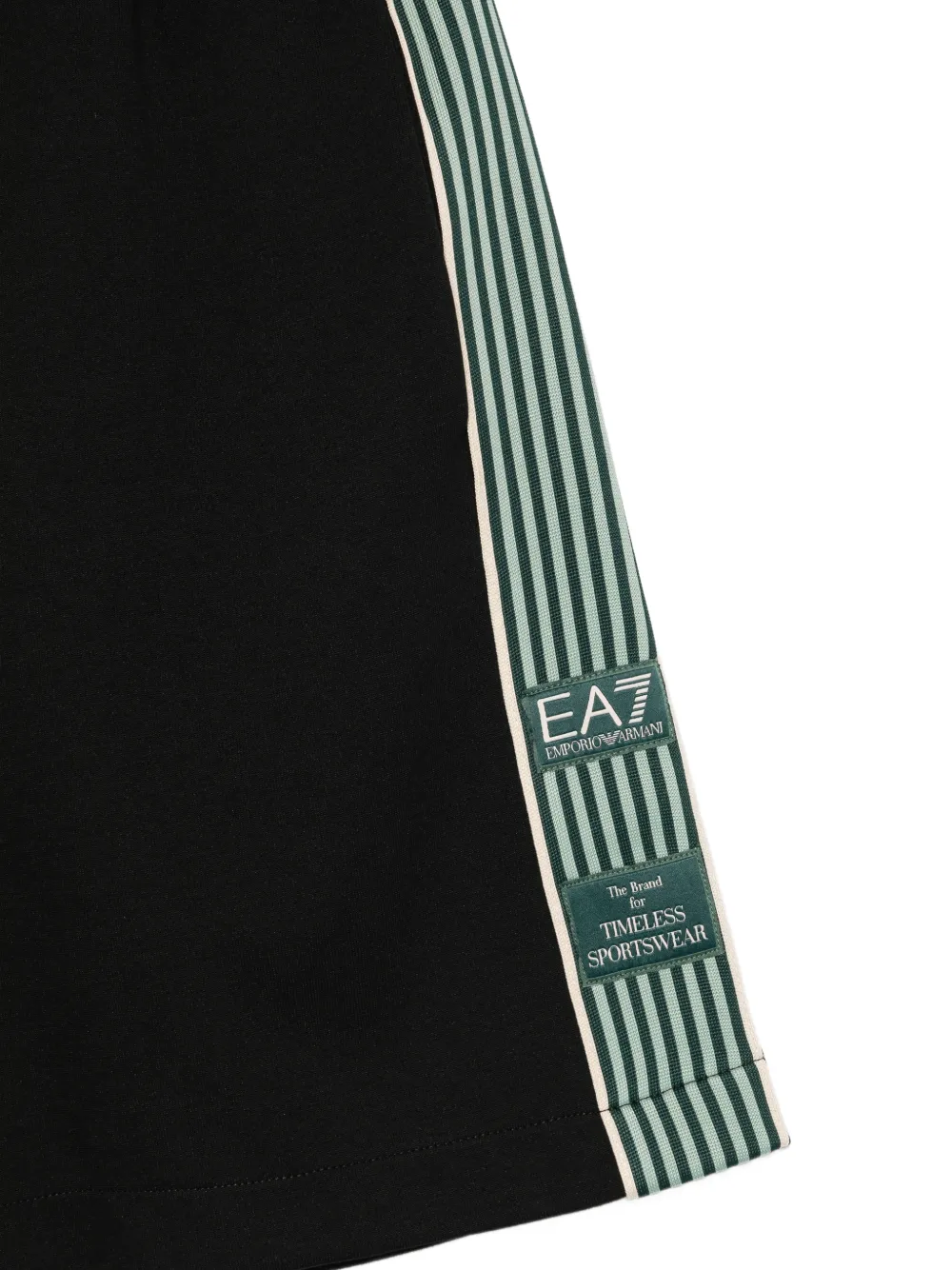 Drawstring-Fastening Track Shorts