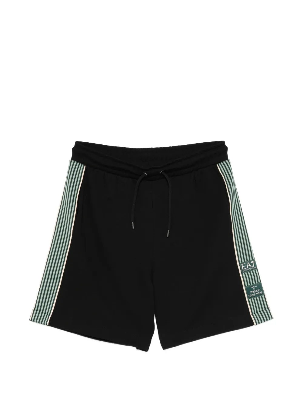 Ea7 Emporio Armani drawstring-fastening track shorts - Nero