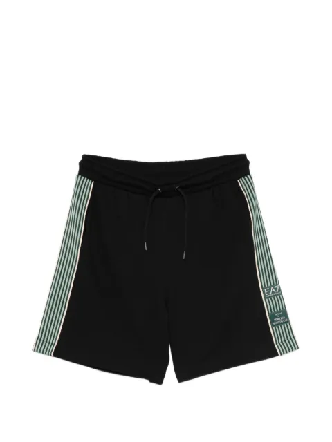Ea7 Emporio Armani drawstring-fastening track shorts